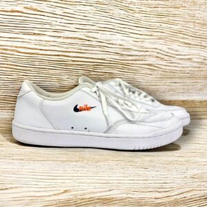 Nike Court Vintage Premium Leather Sneaker Shoes in White Women’s Size 9